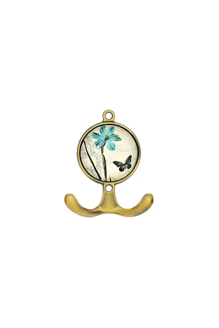 Tranquillo Doppelhaken BUTTERFLY - gelb – Produktbild 1 von 1
