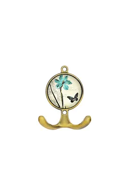 Tranquillo Doppelhaken BUTTERFLY - gelb – Produktbild 1 von 1
