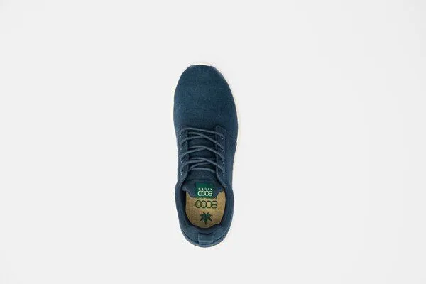 8000Kicks 8000Kicks Explorer V2 Navy blau - Wasserdichte Hanfschuhe – Produktbild 3 von 4