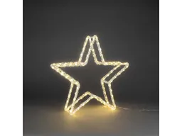 Konstsmide Konstsmide LED-Dekolicht "Weihnachtsstern" H 40 cm, 102 Dioden, warmweiß – Produktbild 1 von 1