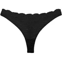 Underprotection Underprotection Vera String aus recycelten, zertifizierten Materialien, Schwarz, – Produktbild 1 von 1
