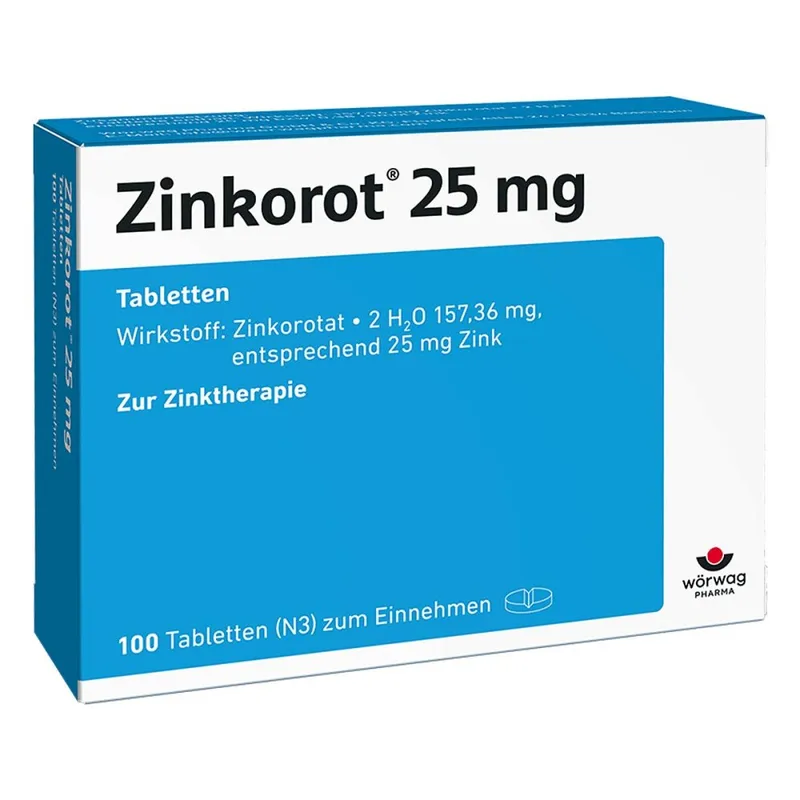 Zinkorot Zinkorot 25 Mg Zink Tabletten – Produktbild 3 von 3