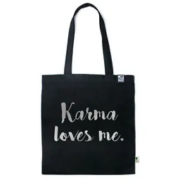 Gary Mash GARY MASH Baumwolltasche Karma loves me. – Produktbild 1 von 1