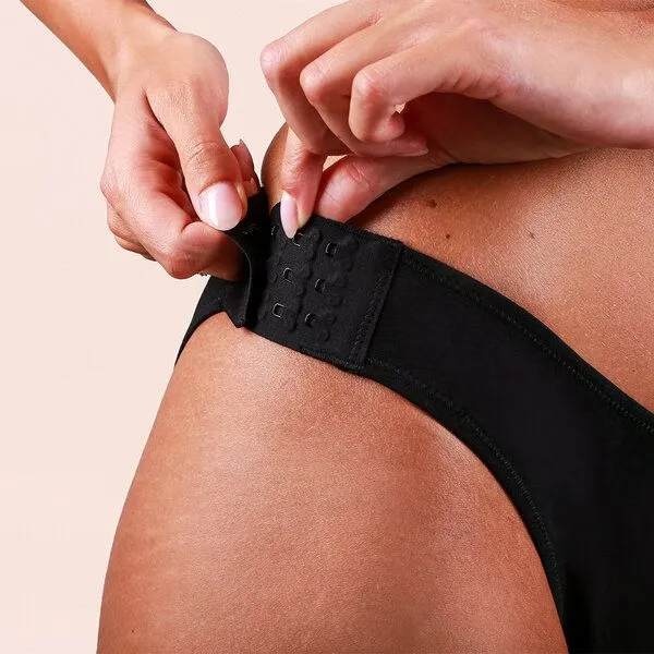 Taynie Periodenunterwäsche mit Verschluss Biozidfrei 60°C TAYNIE SWIFT EXTRA STARK, 3er pack schwarz, – Produktbild 3 von 4