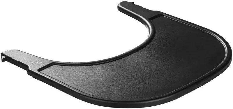 Hauck Hauck Hochstuhltablett Alpha Click Tray, Black, Kunststoff, aus recyceltem Material, Schwarz, – Produktbild 2 von 5