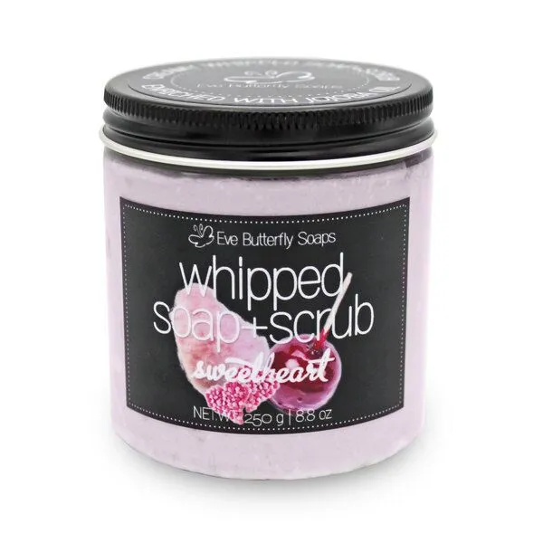 Eve Butterfly Soaps Eve Butterfly Soaps Whipped Soap+Scrub "Sweetheart" – Produktbild 1 von 2
