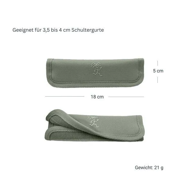 FUCHS & REBELL FUCHS & REBELL Schulterpolster für Crossbody Bags LUCA & FIETE, Hell grün, – Produktbild 3 von 4