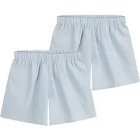 MELA MELA Damen vegan Multipack 2x Pyjama Shorts Vanika Cloudy Blue – Produktbild 1 von 1
