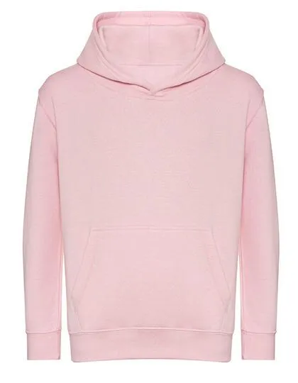 Just Hoods Just Hoods Kids´ Organic Hoodie, Baby pink, – Produktbild 2 von 3