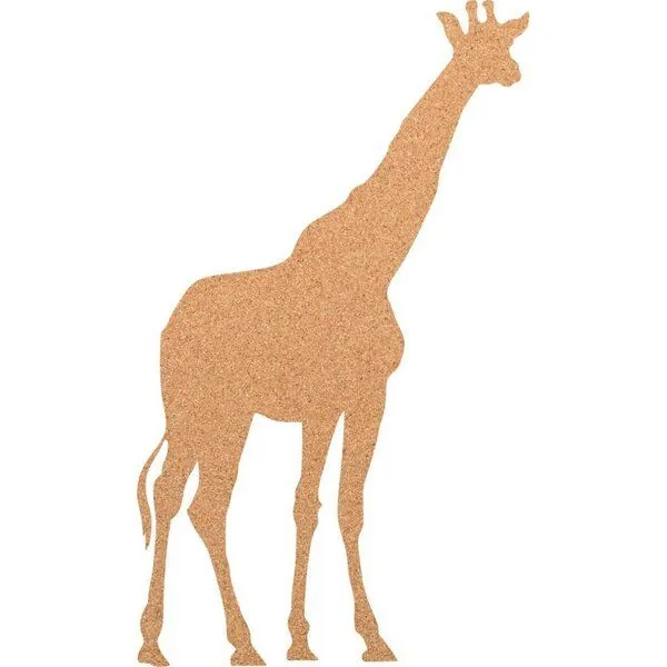 Kork-Deko Kork-Deko Giraffe als Pinnwand aus Kork XXL ca. 80x50 cm – Produktbild 1 von 2