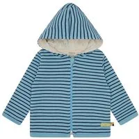 loud proud loud + proud Babys & Kinder Wendejacke mit Kapuze, GOTS-zertifiziert, Air(blau), – Produktbild 1 von 1