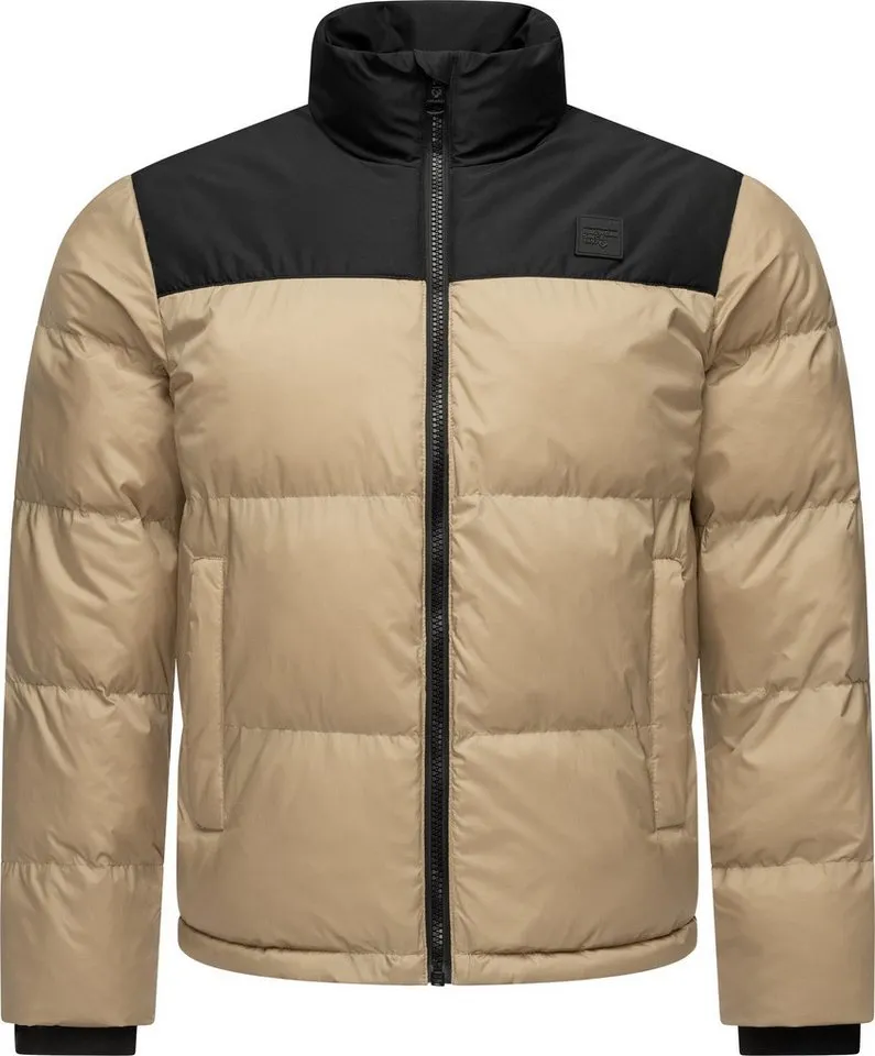 ragwear ragwear Outdoorjacke Stafen Wasserdichte Herren Winterjacke im Retro-Look, Braun, – Produktbild 2 von 4
