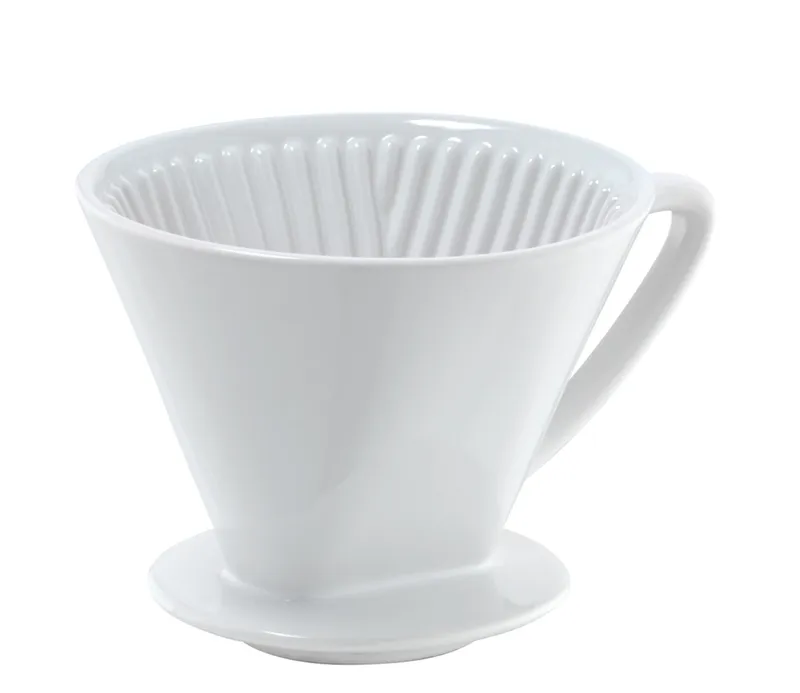 cilio cilio Kaffeefilter aus Keramik, Weiß, – Produktbild 1 von 2