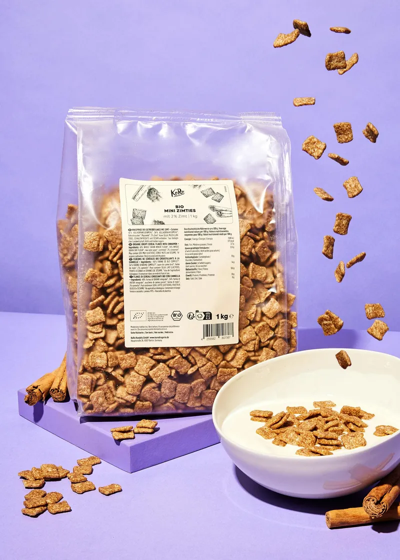 KoRo Bio Mini Zimties mit 2 % Zimt 1 kg – Produktbild 1 von 5