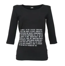 Lena Schokolade Lena Schokolade Sleeve Shirt "Aufklärer" – Produktbild 1 von 1