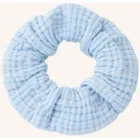 NORDLICHT NORDLICHT Musselin Scrunchie Haargummi aus 100% Bio-Baumwolle, Hellblau (blau), – Produktbild 1 von 1
