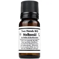 Two Hands BIO Two Hands BIO Nelkenöl mit Bio-Nelke & Bio-Mandelöl - 2,5% Extrakt - Bio Vegan – Produktbild 1 von 1