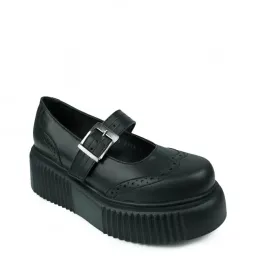 Altercore Altercore Damen vegan Plateauschuhe Anabelle Schwarz – Produktbild 1 von 1