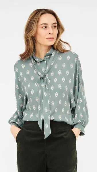 WiDDA berlin WiDDA berlin Statementbluse MAVIS aus ECOVERO, Inka, – Produktbild 2 von 3