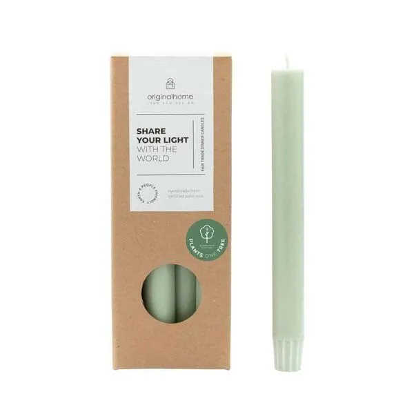Originalhome Originalhome Gute Stabkerzen für bewusste Geschenke - paraffinfrei & vegan, Grün, – Produktbild 1 von 4