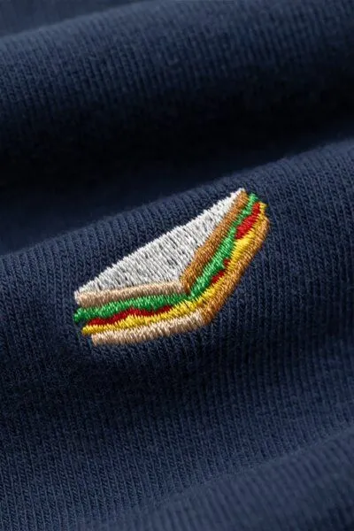 A-Dam A-Dam Dunkelblaue Socken Navy Sandwich – Produktbild 2 von 2