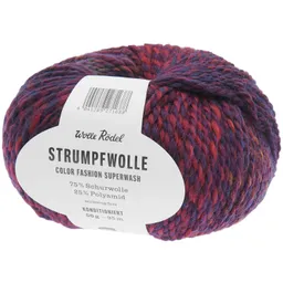 Wolle Rödel Wolle Rödel Strumpfwolle Color Fashion Beere/Lila – Produktbild 1 von 1