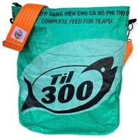 Beadbags Beadbags Shopperbag TJ77 recycelter Reissack mit Tampenjangurt, Dunkelgrün, – Produktbild 1 von 1