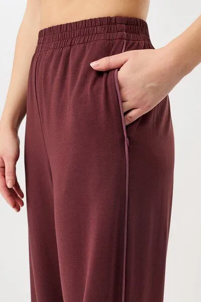 mandala Mandala Track Pants, Ruby (rot), – Produktbild 3 von 3