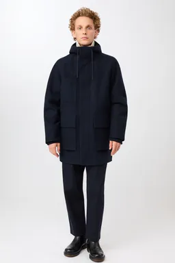 LangerChen Parka aus Wollwalk – Produktbild 1 von 1