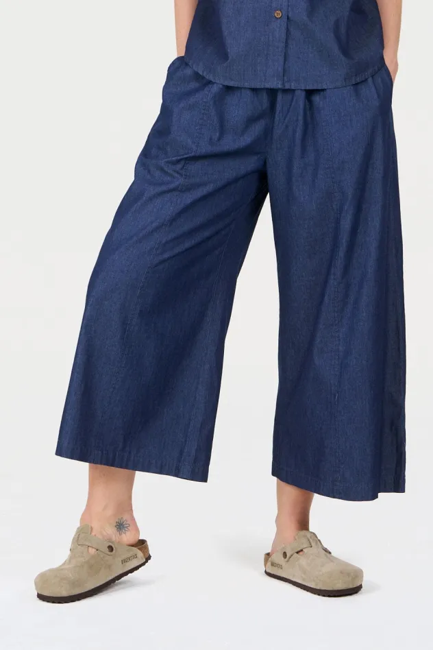 KOMODO KOMODO Damen vegan Culotte Dani Mittlere Wäsche Blau, Dunkelblau, – Produktbild 2 von 2