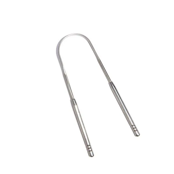 Apeiron Apeiron Zungenreiniger aus Edelstahl in Silber – Produktbild 1 von 5