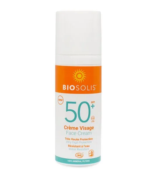 Biosolis Biosolis Sonnencreme Gesicht LSF 50+, wasserfest – Produktbild 1 von 2