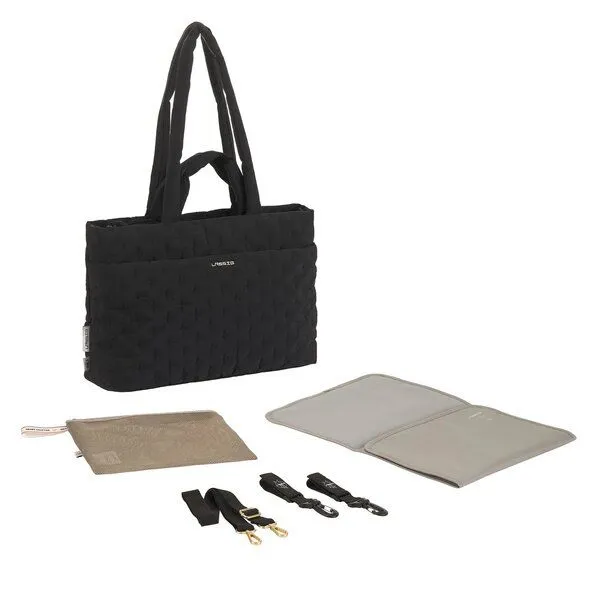 Lässig Lässig Wickeltasche gesteppt - Liv Shoulder Bag, Schwarz, – Produktbild 2 von 3