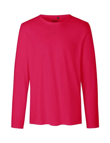 Neutral® - 3FREUNDE Neutral® - 3FREUNDE Männer Longsleeve, Pink, – Produktbild 1 von 3