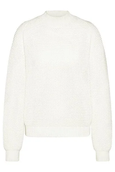 Wunderwerk Wunderwerk Damen Pullover aus Bio Baumwolle "Turtleneck knitmix", Ivory (ivory 103), – Produktbild 1 von 4