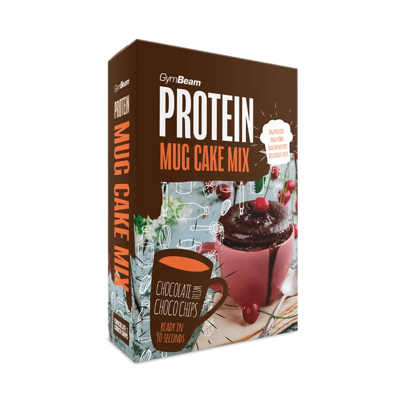 GymBeam Food GymBeam Protein Mug Cake Mix 500 g Schokolade und Schokoladenstücke – Produktbild 1 von 1