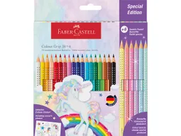 Faber-Castell Faber-Castell Buntstifte Colour Grip Einhorn 18+6 – Produktbild 1 von 1