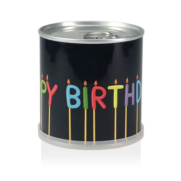 MacFlowers MacFlowers Pflanzen in der Dose - Happy Birthday Kerzen – Produktbild 1 von 3