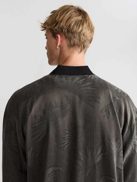 Yahmo Yahmo Cupro/Tencel Fred Wendejacke, Onyx, black (grau, schwarz), – Produktbild 4 von 4