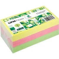 UPM UPM Super Sticky Haftnotizen "Brillantmix" 125 x 75 mm, 6 Blöcke, farbig sortiert – Produktbild 1 von 1