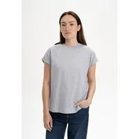 MELA T-Shirt MADHU | von MELA | Fairtrade & GOTS zertifiziert, Grau melange, – Produktbild 1 von 1