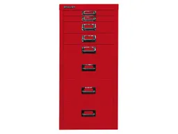 Bisley Bisley Schubladenschrank 8 Schübe, DIN A4 rot – Produktbild 1 von 1