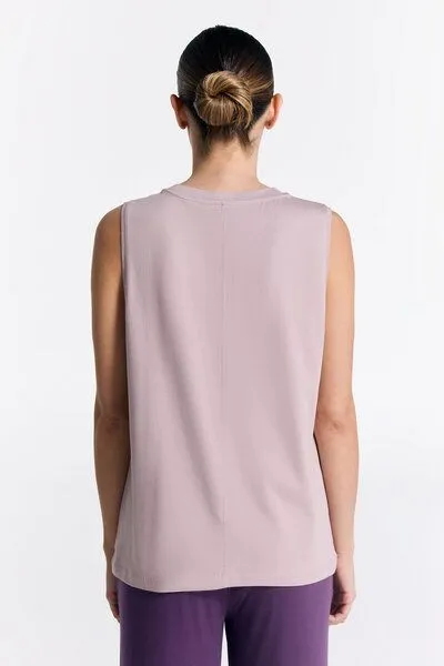 True North True North Damen Top aus Bio-Baumwolle & Tencel Modal T1211, Rosenrauch, – Produktbild 3 von 3