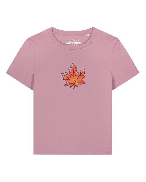 watapparel watapparel T-Shirt Frauen Herbst, Lilac dream, – Produktbild 1 von 2