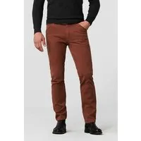 Meyer MEYER Flammé Double-Dyed Baumwoll-Chino, Rot (kupfer), – Produktbild 2 von 6