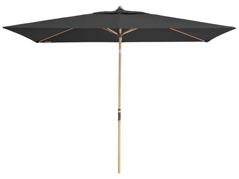Doppler doppler Sonnenschirm "Alu Wood Ultra" 300 x 200 cm, Esche hell, HV, anthrazit – Produktbild 1 von 1