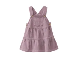 People Wear Organic People Wear Organic Kord-Kleid Bio-Baumwolle (kbA) grauviolett 98 – Produktbild 1 von 1