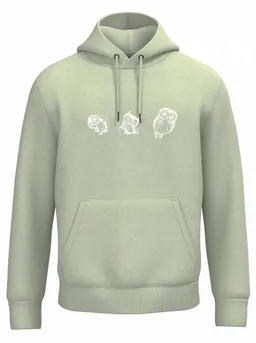 Greenspired Greenspired Basic Bio Unisex Hoody Nr. 4 Three Owls 350g/m² XXS - 3 XL – Produktbild 1 von 1