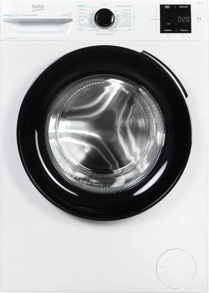 Beko Beko BM3WFU3741X, Weiß, – Produktbild 6 von 7