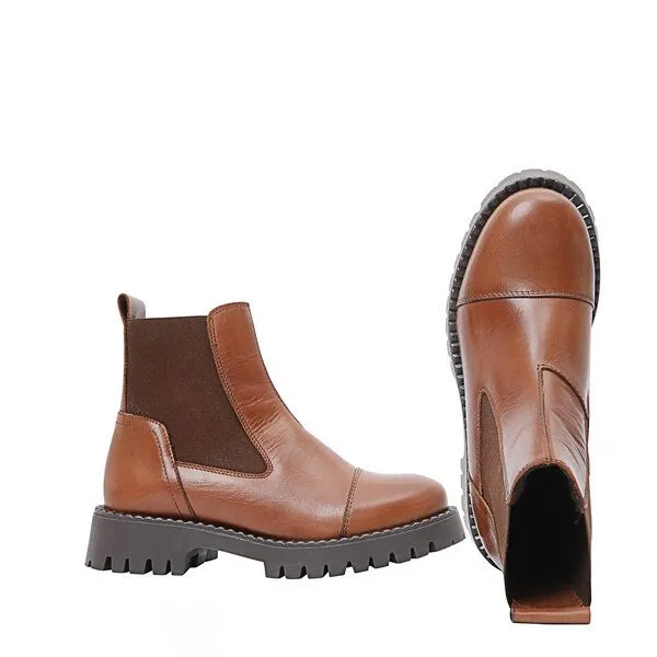 Ten Points Ten Points warm gefütterte Lederboots, Penny, Braun, – Produktbild 2 von 4